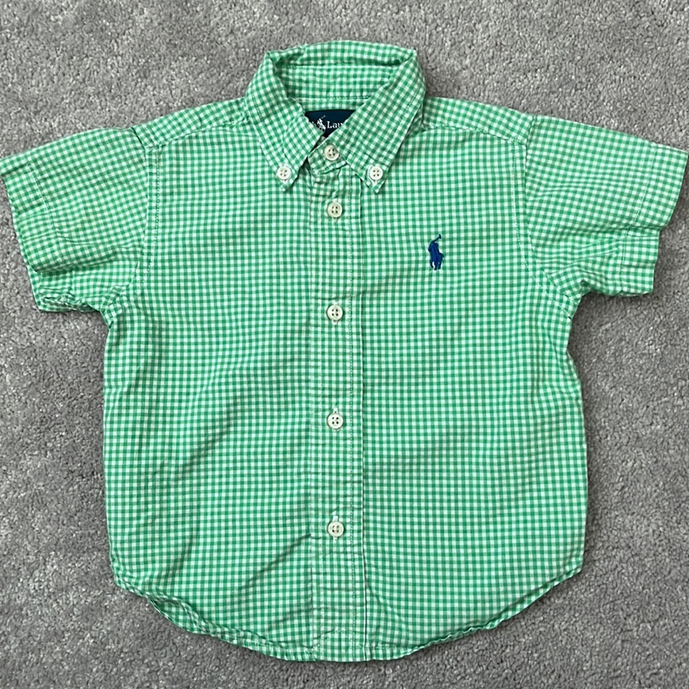 🌴Host Pick🌴Ralph Lauren Button Down Short Sleeve Shirt NWOT